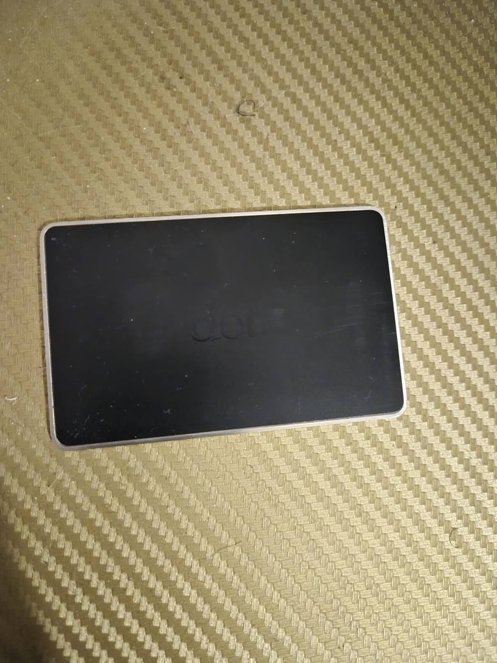 Metal DOT Networking Business Card